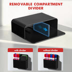 Pack of 2 Magnetic Pen Holder for Refrigerator and Whiteboard Plastic Pencil Organizer Cup