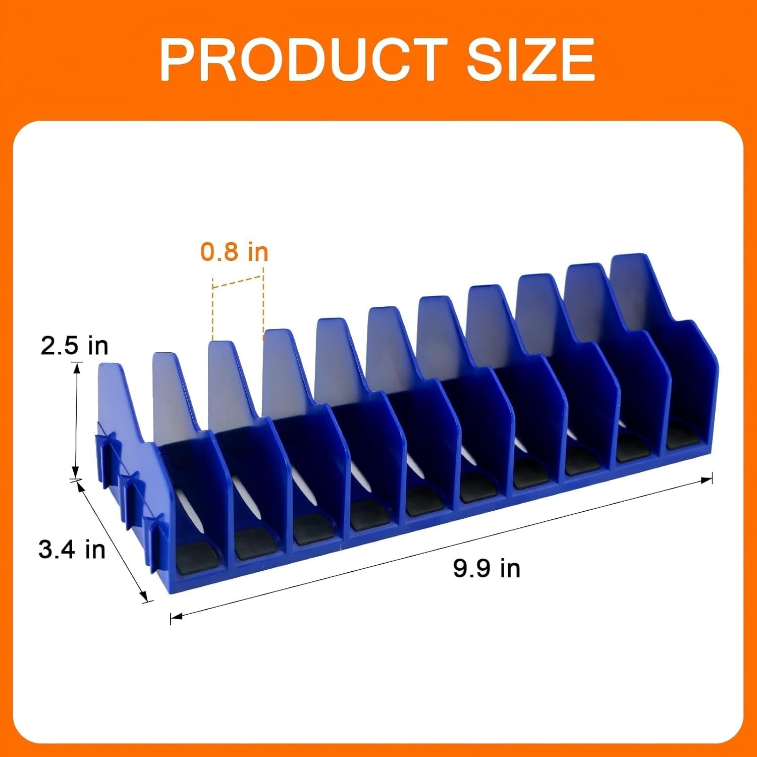 Pack of 2 Plier Organizer Rack 20-Slot Expandable Tool Holder