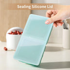 Pack of 2 Silicone Freezer Tray for Soup and Meal Prep