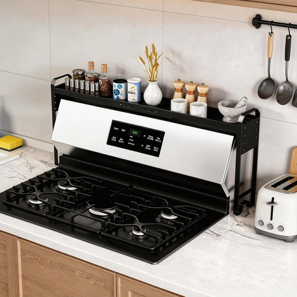 Expandable Over-the-Sink Shelf Adjustable Kitchen Storage Rack