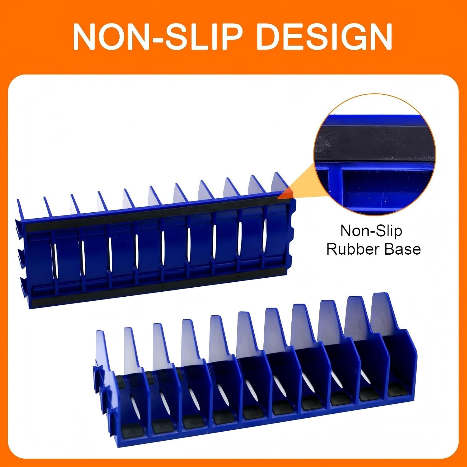 Pack of 2 Plier Organizer Rack 20-Slot Expandable Tool Holder