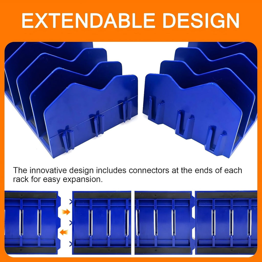 Pack of 2 Plier Organizer Rack 20-Slot Expandable Tool Holder