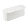Foldable Storage Ottoman Bench Teddy Fabric Upholstered End of Bed Footstool with Hidden Storage