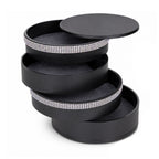 5Layer Rotating Jewelry Organizer Box with Lid