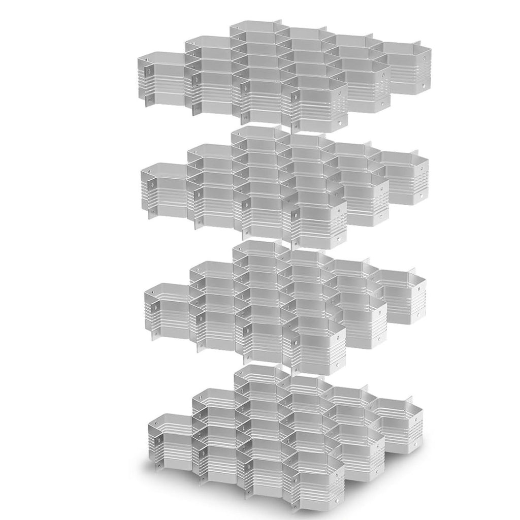 Honeycomb Drawer Organizer Adjustable Divider for Underwear Socks Belts and Scarves