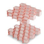 Honeycomb Drawer Organizer Adjustable Divider for Underwear Socks Belts and Scarves