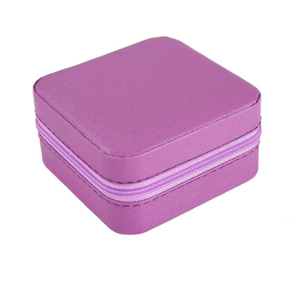 Travel Jewelry Organizer Case with Mirror Portable Jewelry Box
