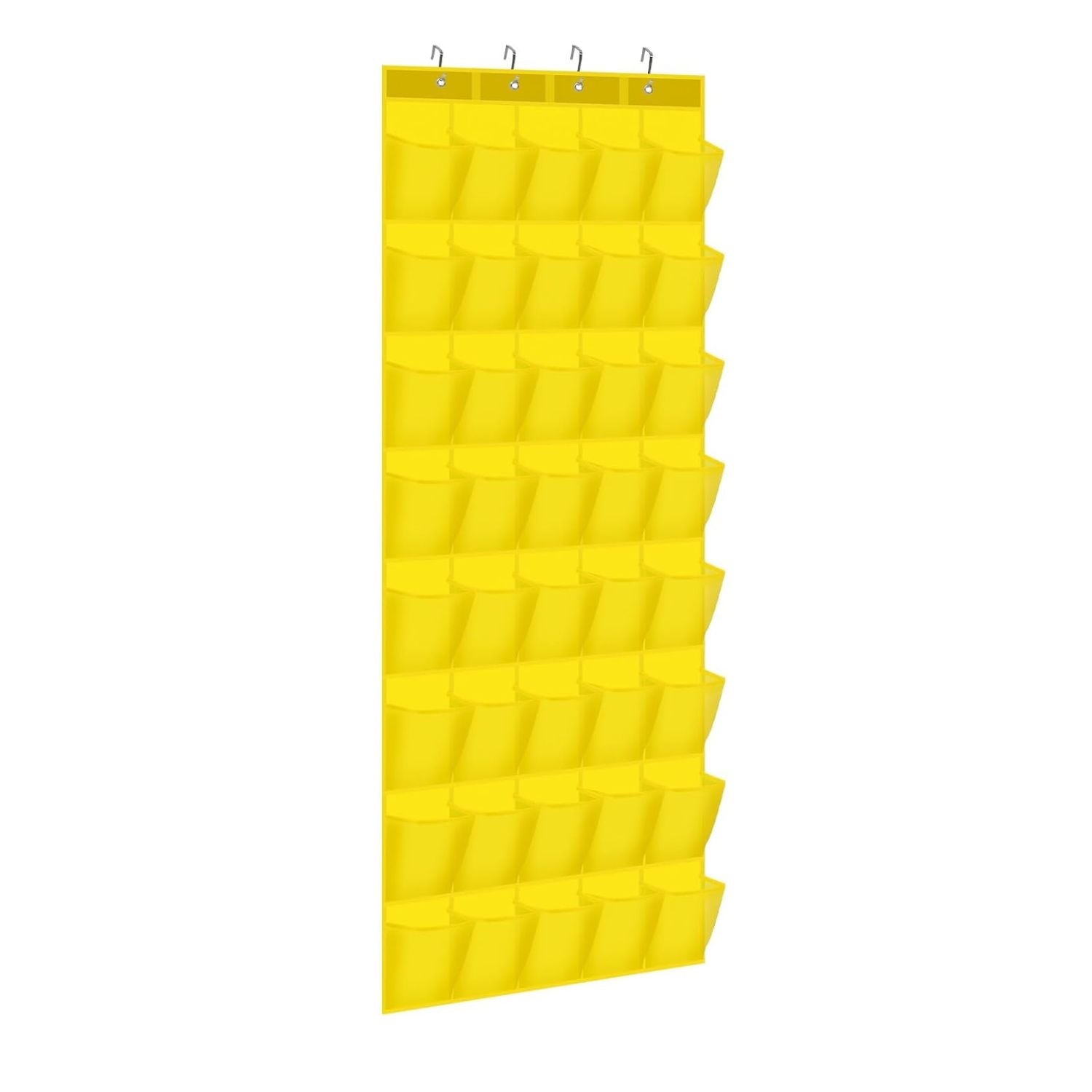 40 Pocket Over-the-Door Hanging Shoe Organizer with Non-Slip Hooks