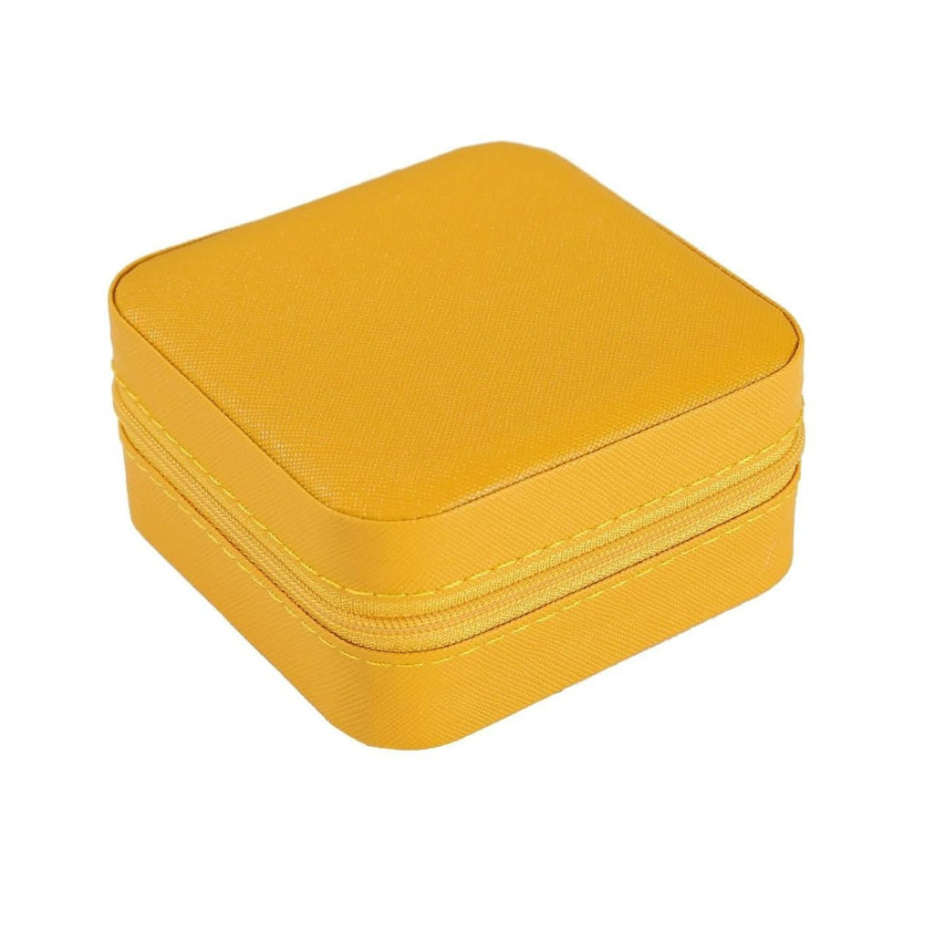 Travel Jewelry Organizer Case with Mirror Portable Jewelry Box