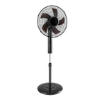 Oscillating Pedestal Fan with Remote Control 3-Speed Adjustable Height Stand Floor Fan