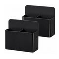 Pack of 2 Magnetic Pen Holder for Refrigerator and Whiteboard Plastic Pencil Organizer Cup