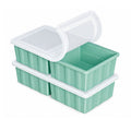 Pack of 2 Silicone Freezer Tray for Soup and Meal Prep