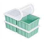 Pack of 2 Silicone Freezer Tray for Soup and Meal Prep