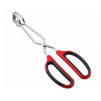 Stainless Steel Scissor Tongs with Comfort Grip Handle for Cooking
