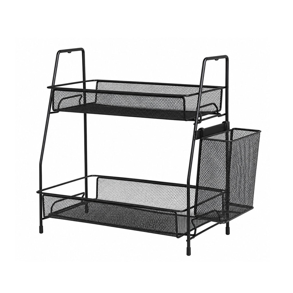 Countertop Organizer with Small Basket