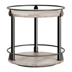 2 Tier Lazy Susan Spice Rack Organizer Rotating Turntable