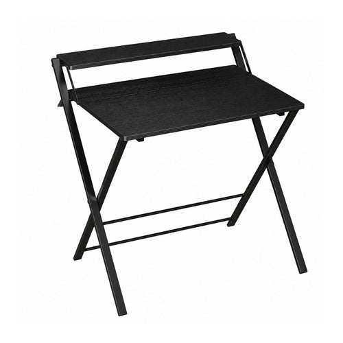 2Tier Folding Laptop Desk Space-Saving Compact Computer Table