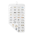Hanging Jewelry Organizer with 80 Clear Pockets