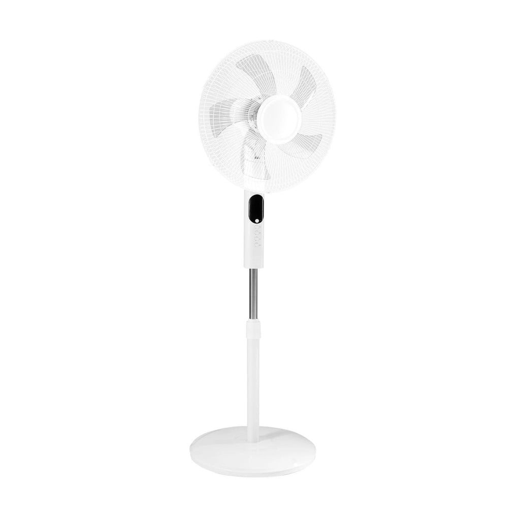 Oscillating Pedestal Fan with Remote Control 3-Speed Adjustable Height Stand Floor Fan