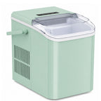 Self-Cleaning Countertop Ice Maker Machine with Handle Makes 9 Ice Cubes in 6 Minutes