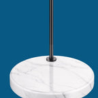 Tumbler Lid Organizer with Marble Base Vertical Cup Lid Storage Rack