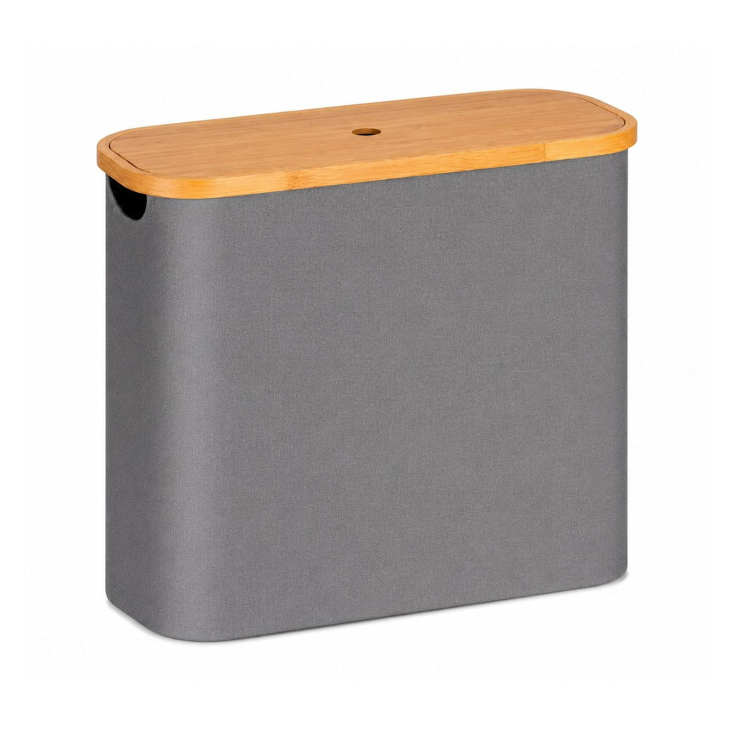 Freestanding Toilet Paper Basket with Lid