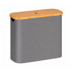 Freestanding Toilet Paper Basket with Lid