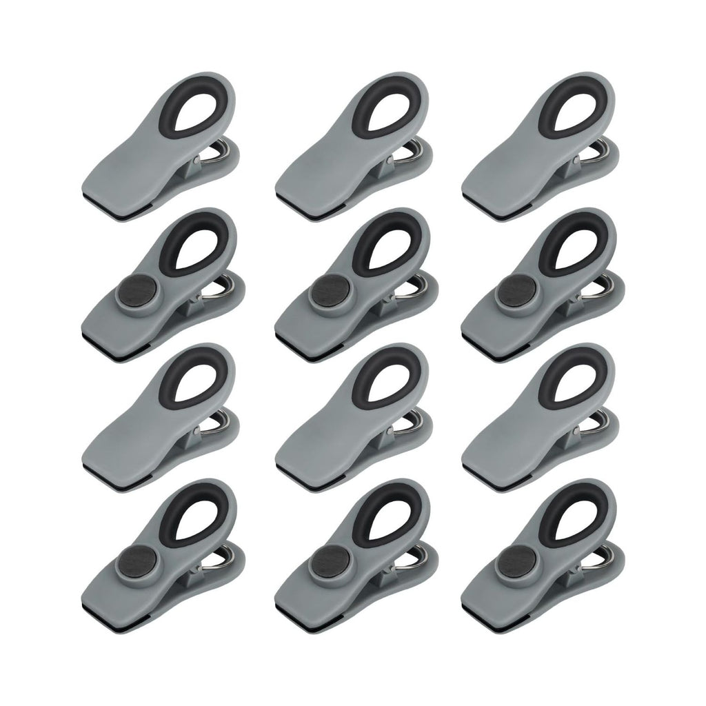Magnetic Chip Clips with Airtight Seal Food Storage Bag Clips