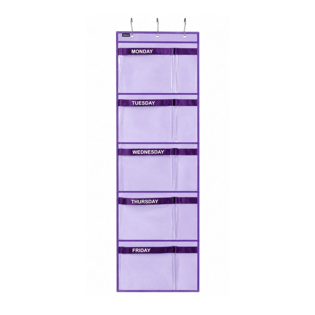 Weekly Kids Hanging Clothes Organizer