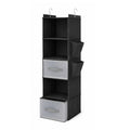 5Layer Hanging Closet Organizer with 2 Drawers