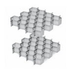 Honeycomb Drawer Organizer Adjustable Divider for Underwear Socks Belts and Scarves