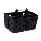 Portable Shower Caddy Organizer Basket with Handle Divided Bathroom Storage