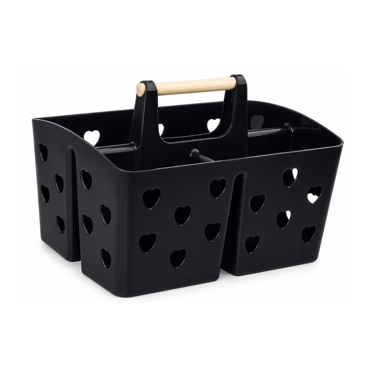 Portable Shower Caddy Organizer Basket with Handle Divided Bathroom Storage