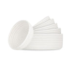 Pack of 6 Small Cotton Rope Storage Baskets Decorative Woven Organizer Bins