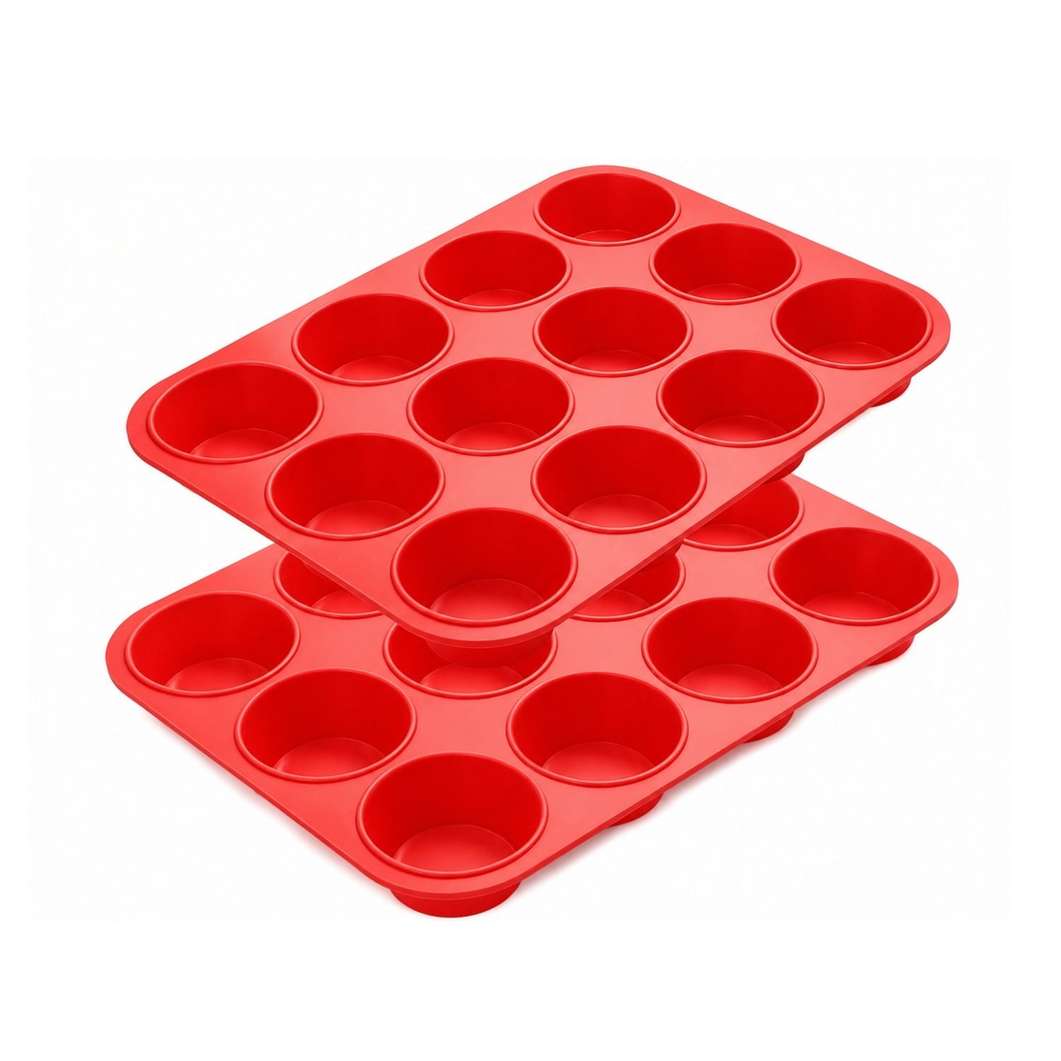 Silicone Muffin Pan Nonstick Cupcake Baking Mold