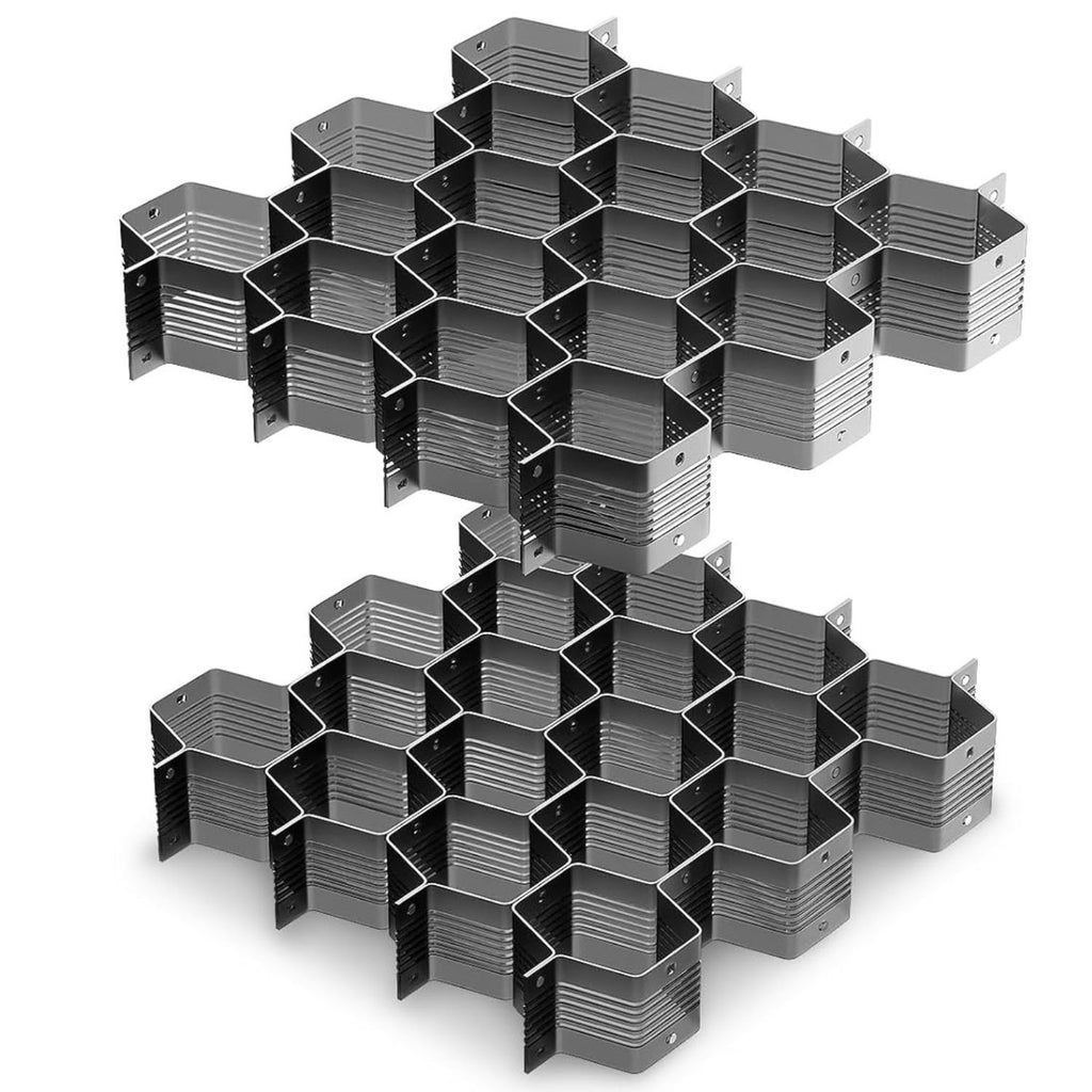 Honeycomb Drawer Organizer Adjustable Divider for Underwear Socks Belts and Scarves
