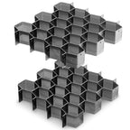 Honeycomb Drawer Organizer Adjustable Divider for Underwear Socks Belts and Scarves