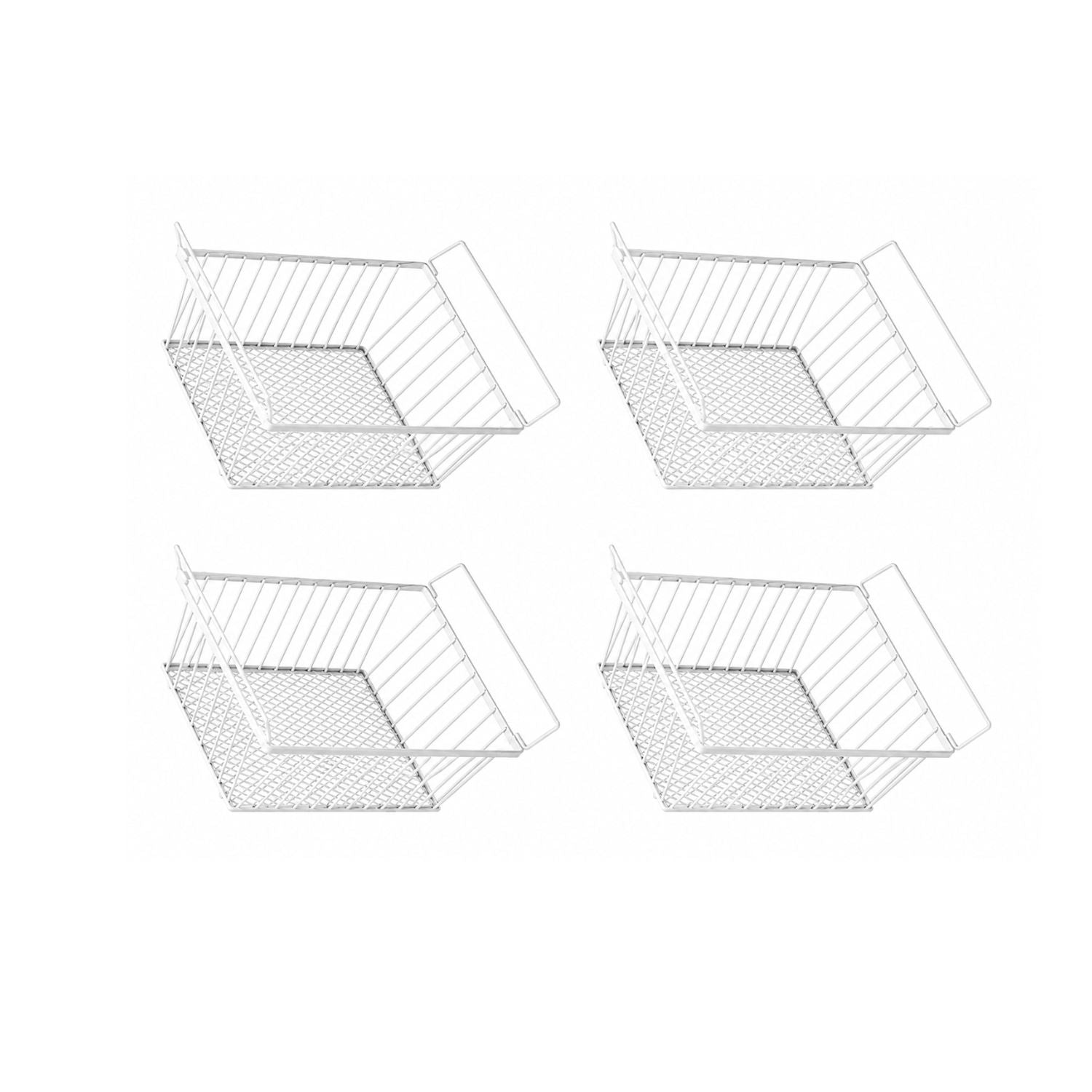 Freezer Organizer Bins Leak-Proof Stackable Deep Freezer Storage Bins