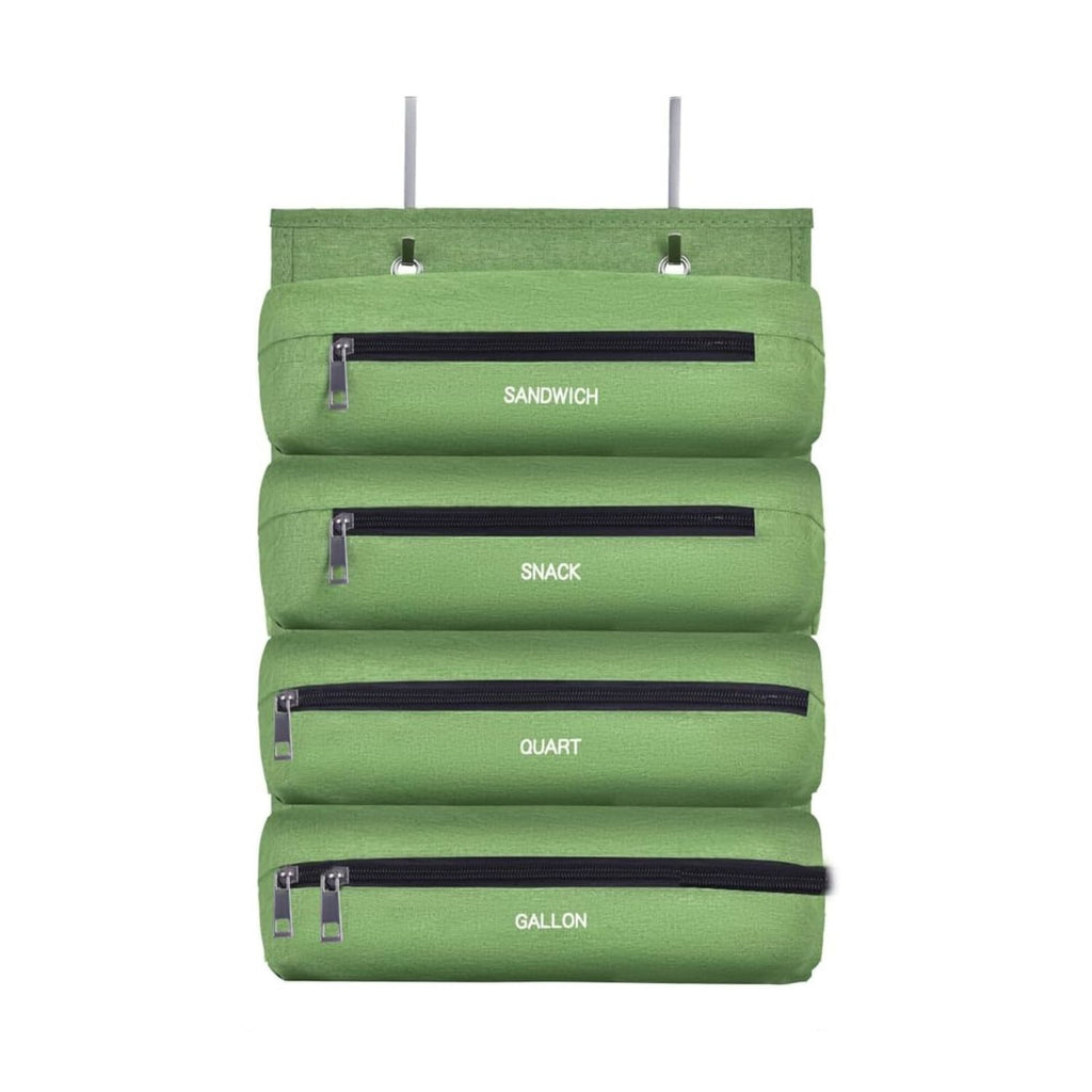 Zipper Bag Organizer for Gallon Quart Sandwich and Snack Storage Bags