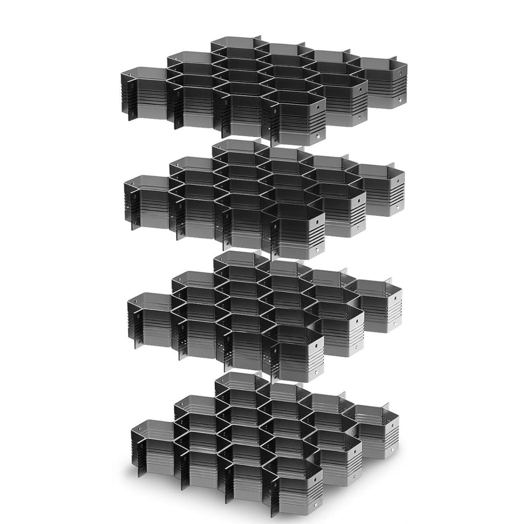 Honeycomb Drawer Organizer Adjustable Divider for Underwear Socks Belts and Scarves