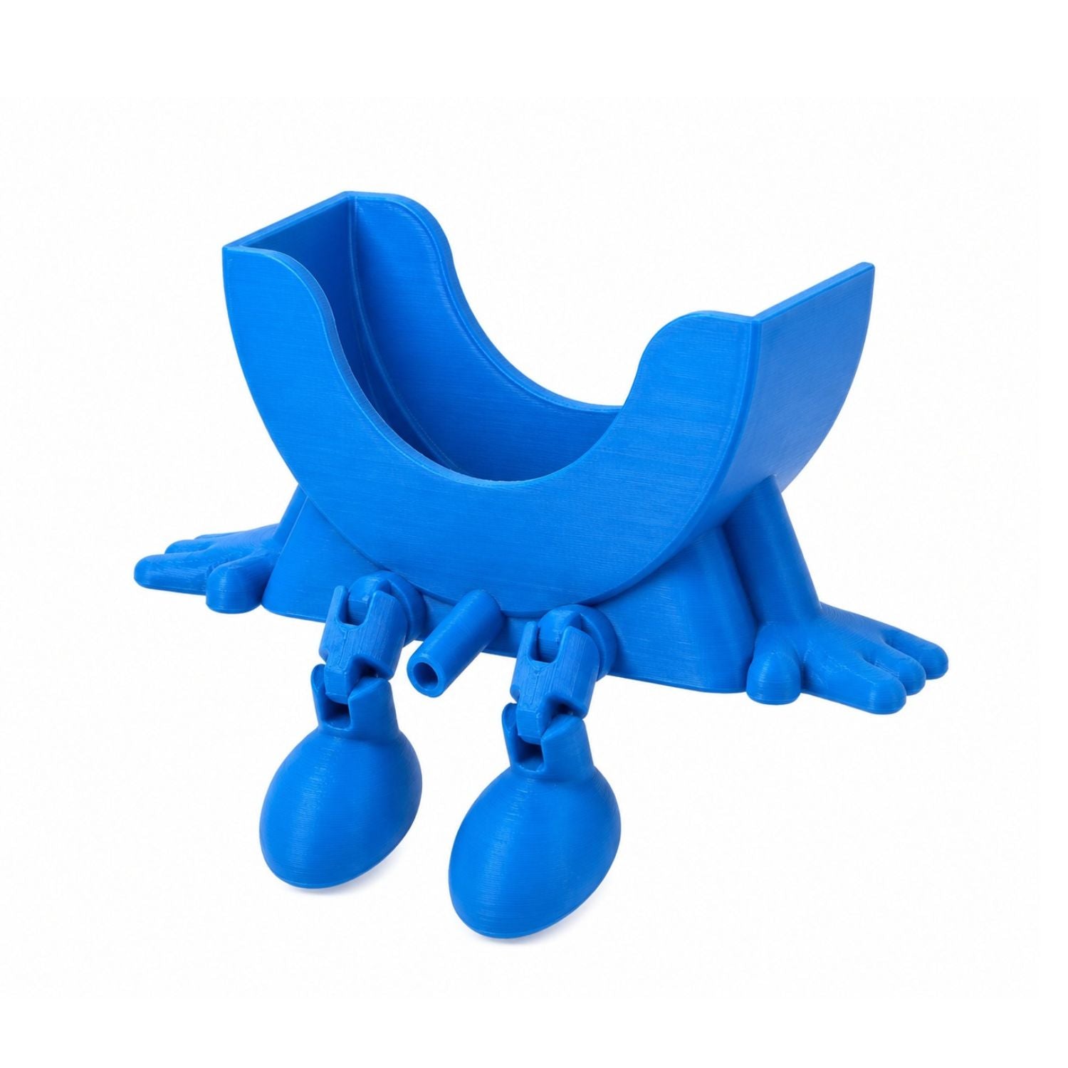Creative 3D Printed Sponge Holder with Traceless Adhesive for Kitchen Sink