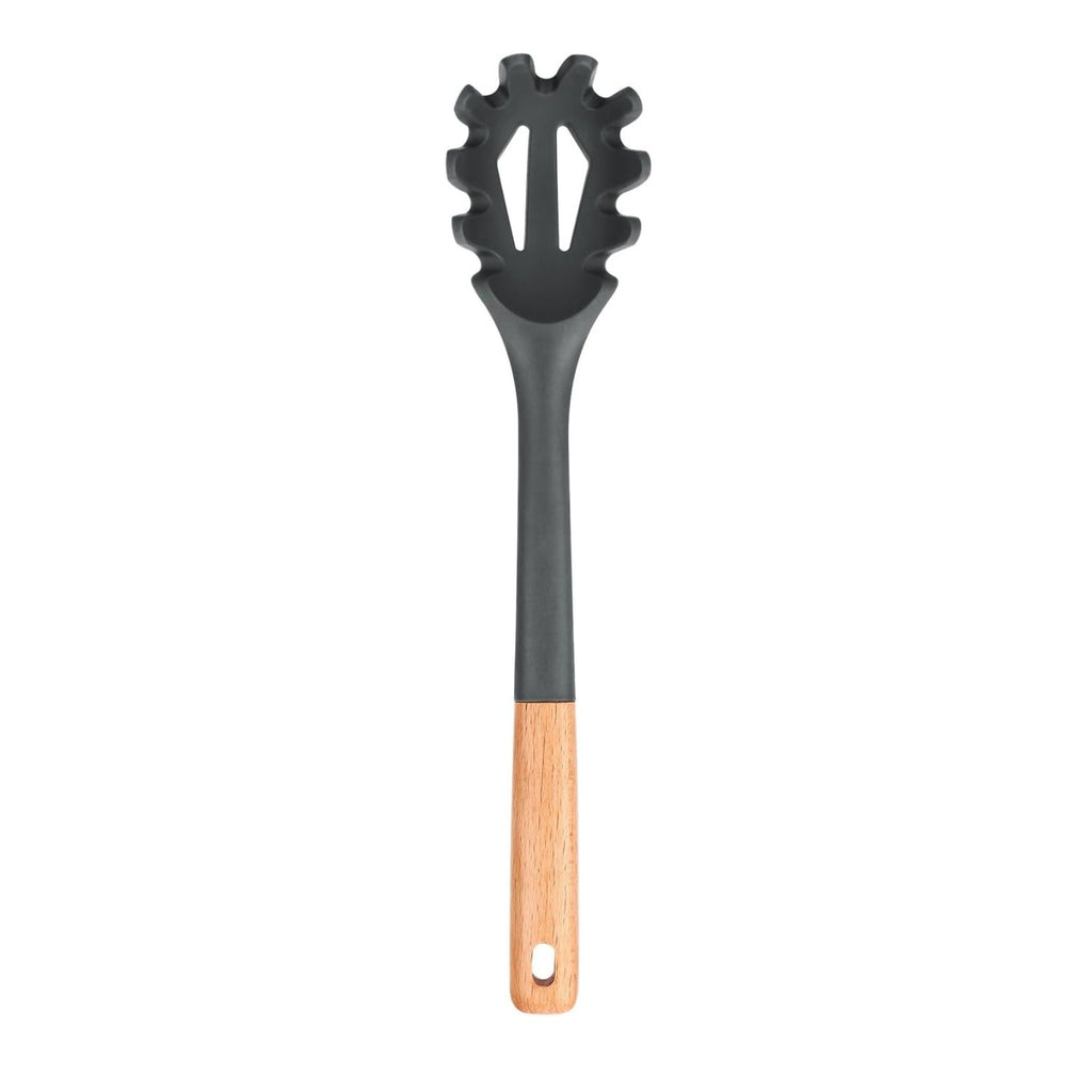Silicone Pasta Fork Heat Resistant Spaghetti Server Spoon 12.8 Inch