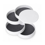 5Layer Rotating Jewelry Organizer Box with Lid