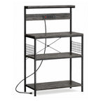 4Tier Microwave Stand Kitchen Baker’s Rack with Power Outlet