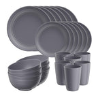 Pack of 24 Plastic Dinnerware Set