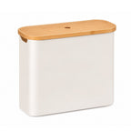 Freestanding Toilet Paper Basket with Lid