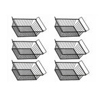 Freezer Organizer Bins Leak-Proof Stackable Deep Freezer Storage Bins