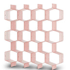 Honeycomb Drawer Organizer Adjustable Divider for Underwear Socks Belts and Scarves