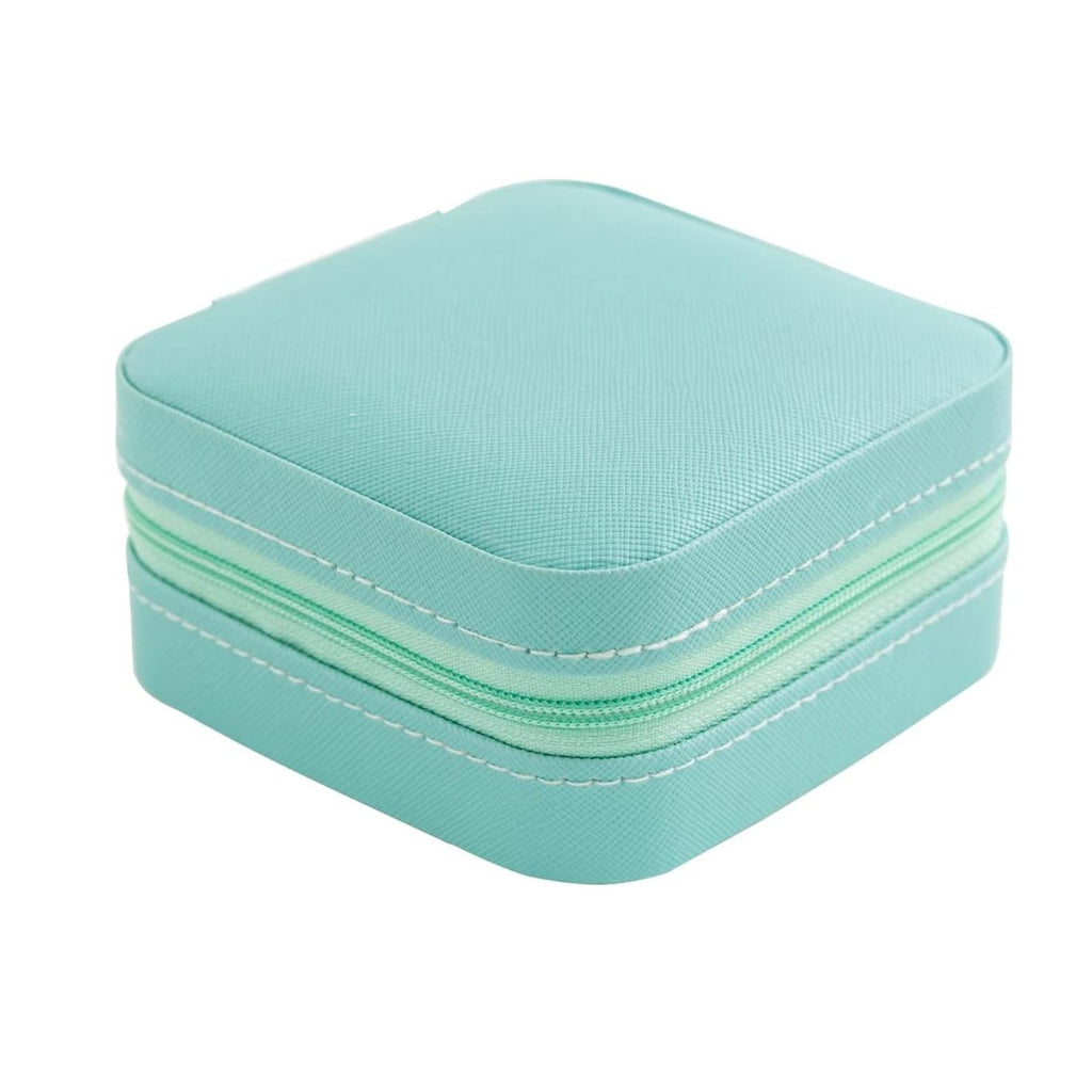 Travel Jewelry Organizer Case with Mirror Portable Jewelry Box