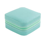 Travel Jewelry Organizer Case with Mirror Portable Jewelry Box
